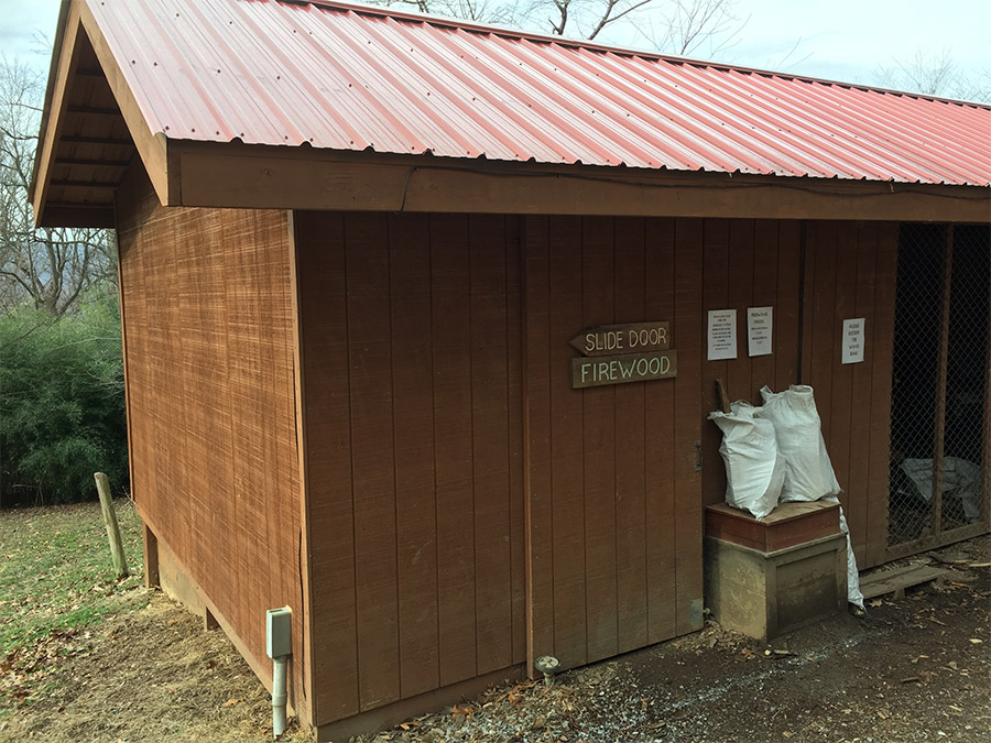 The Treehouse Camp Wood Shed