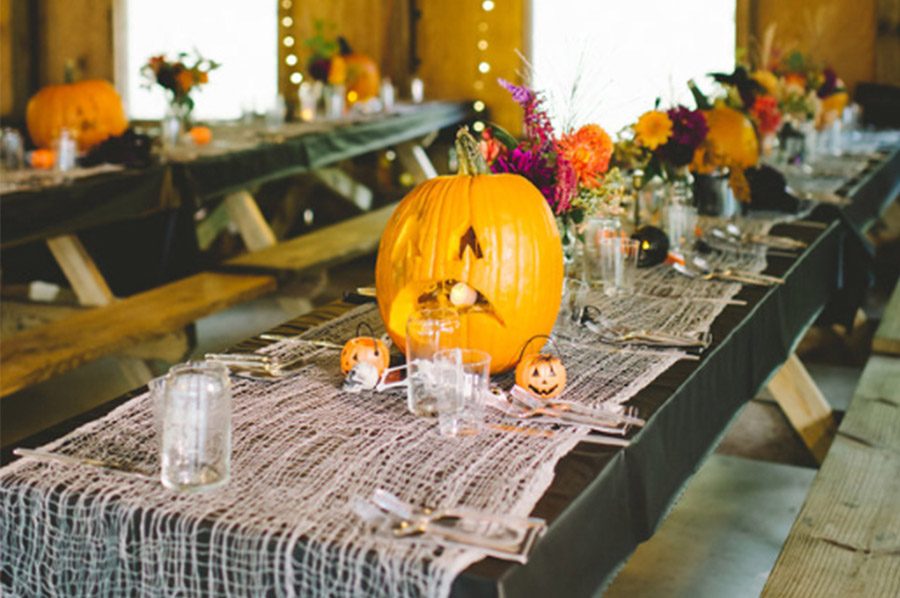 Halloween themed Wedding
