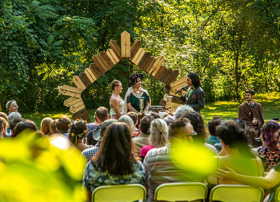 Themed Wedding at Maple Tree Campgrounds