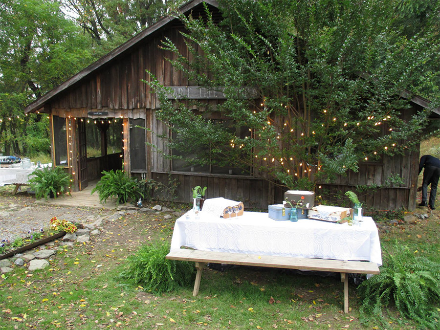 Maple Tree Campgrounds Pavilion, Wedding Reception