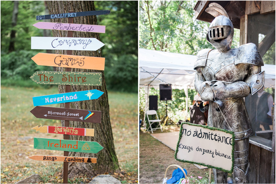 Literary, Book-themed Wedding